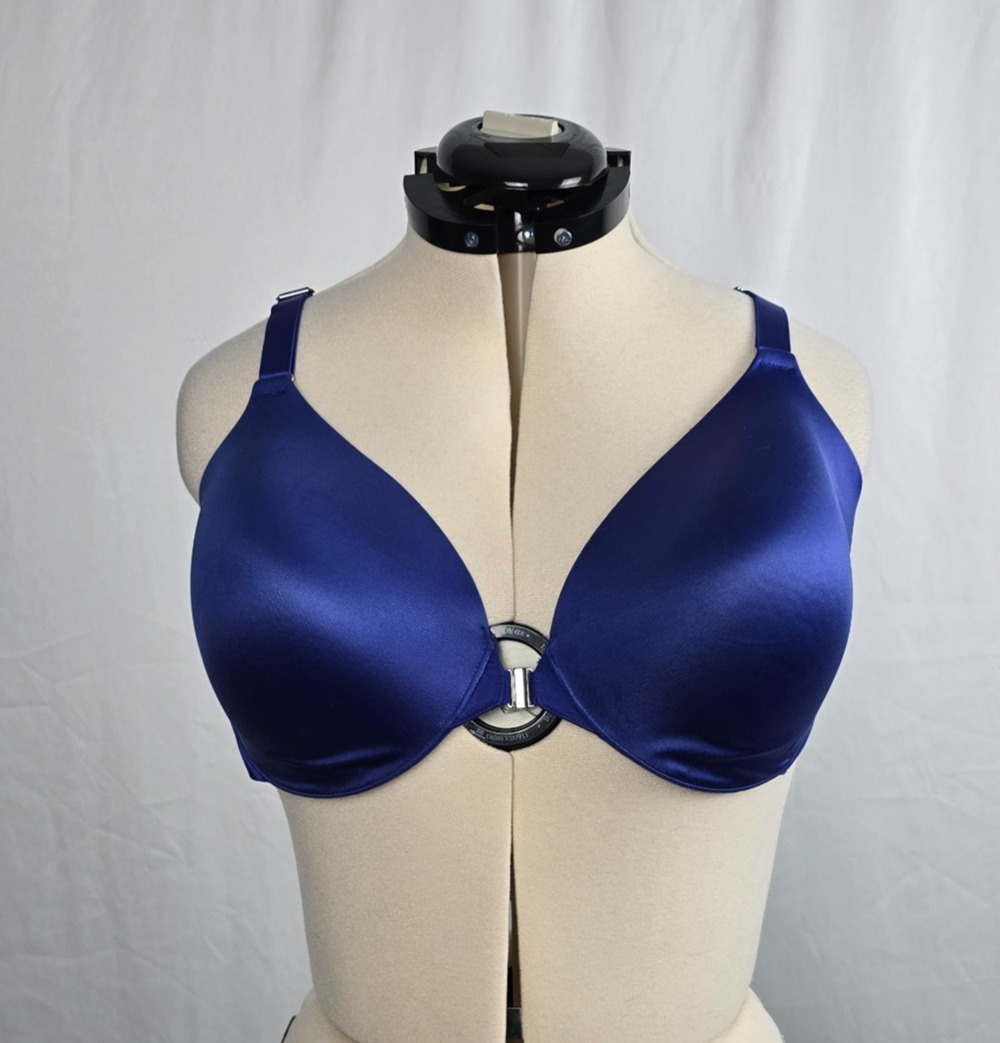 Soma Bra Women's 42D Vanishing 360 Perfect Coverage Purple - Blue Front Clasp